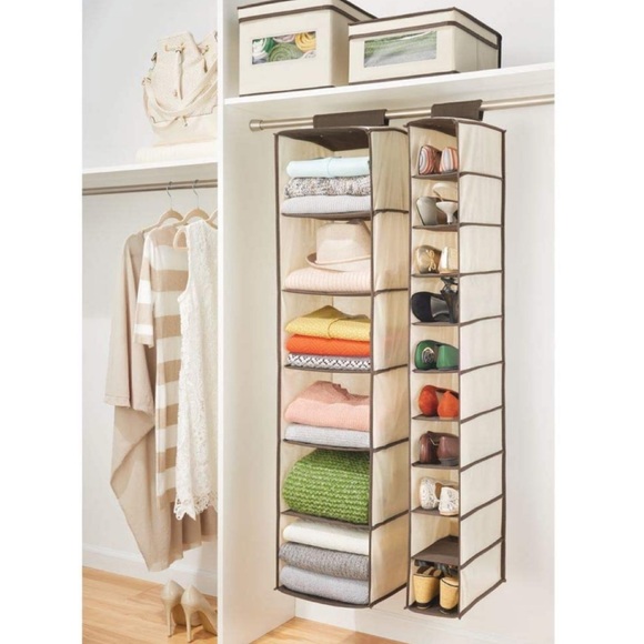The Container Store Other - Hanging 10-Shelf Compartment Shoe Organizer